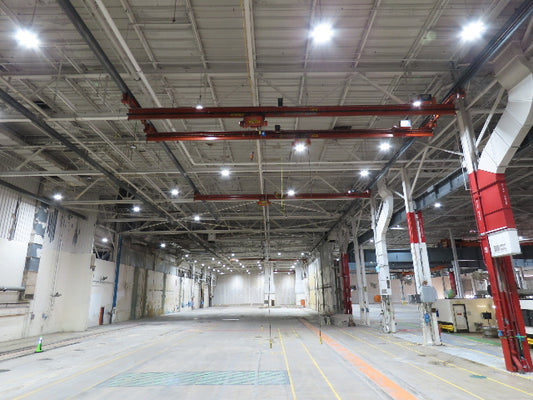 Cleveland Tramrail P&H 2 Ton Single Girder Underhung Bridge Crane 45' 10" Span