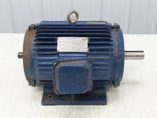 North American PE215T-10-2 Electric Induction Motor 10HP 3525RPM 230/460V 3PH