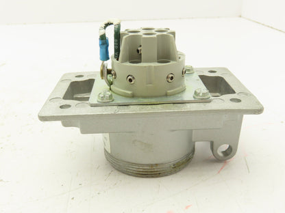 Russellstoll SKWR11G Pin and Sleeve Receptacle 11 Wire 20A 600V No Cover