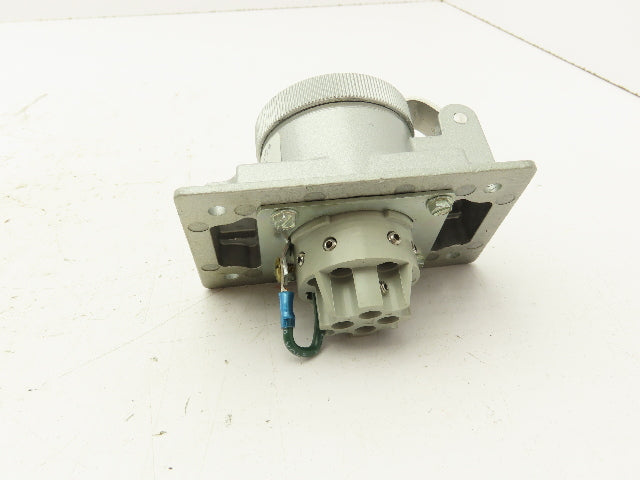 Russellstoll SKWR11G Pin and Sleeve Receptacle 11 Wire 20A 600V