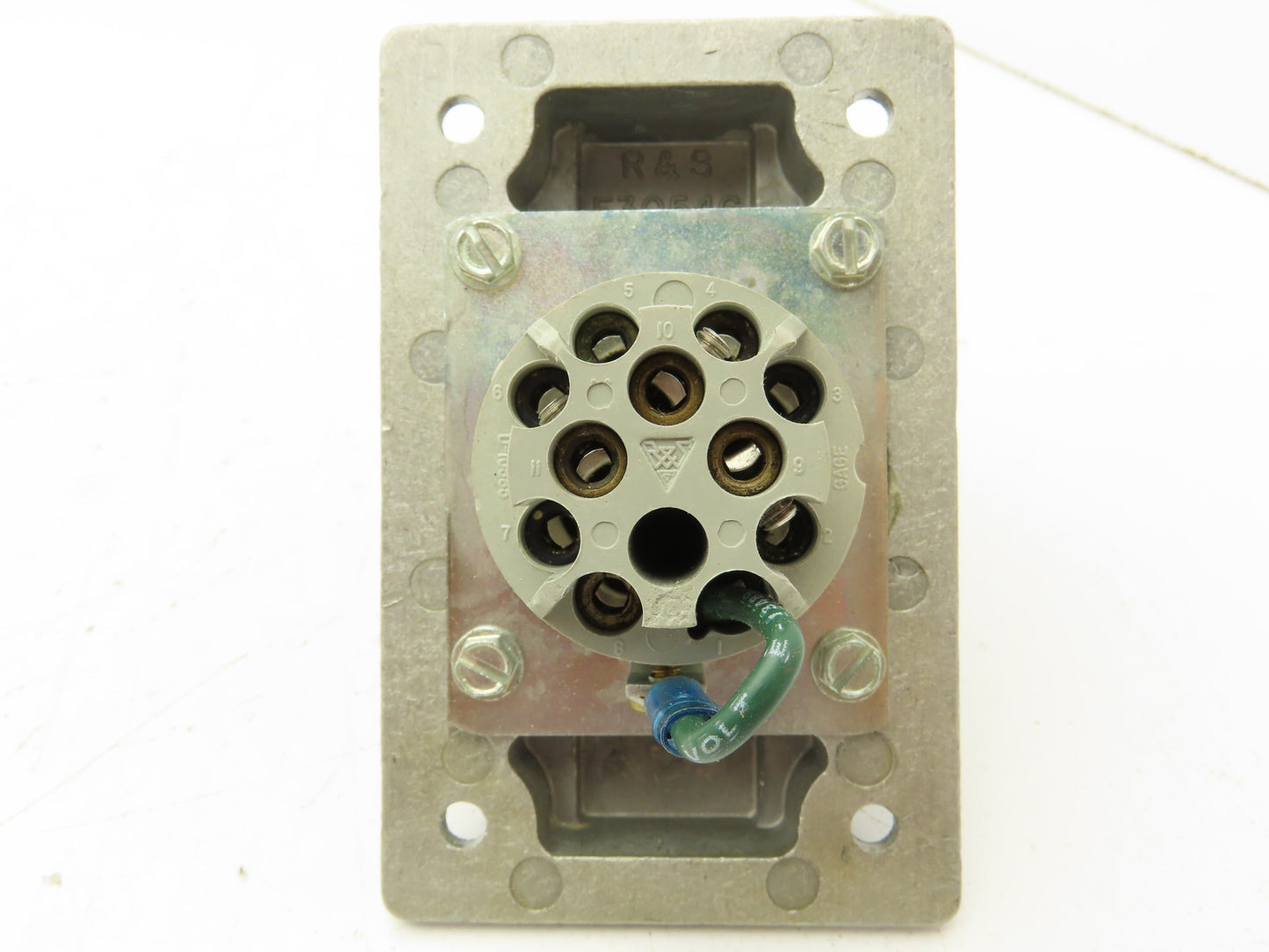 Russellstoll SKWR11G Pin and Sleeve Receptacle 11 Wire 20A 600V