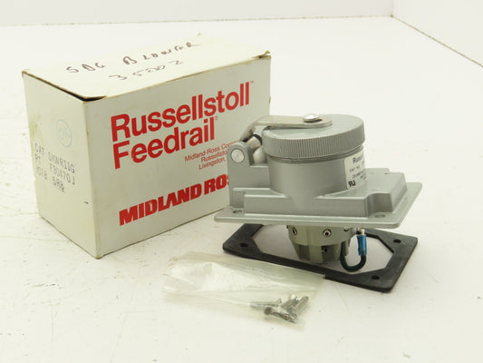 Russellstoll SKWR11G Pin and Sleeve Receptacle 11 Wire 20A 600V