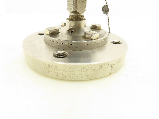 Wika Xsel 23X.34 4.5 Pressure Guage 4-1/2" Dial 0-60Psi w/6" Flanged Diaphragm