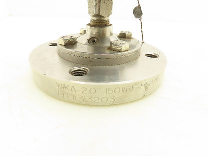 Wika Xsel 23X.34 4.5 Pressure Guage 4-1/2" Dial 0-60Psi w/6" Flanged Diaphragm