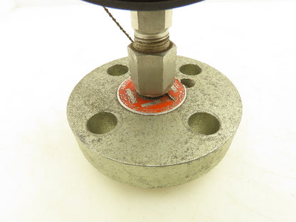 Wika Pressure Guage 4-1/2" Dial 0-100Psi w/5" Flanged Diaphragm Seal