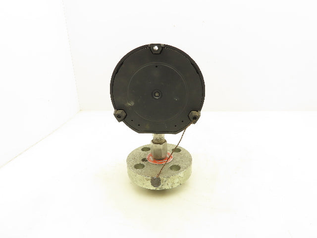 Wika Pressure Guage 4-1/2" Dial 0-100Psi w/5" Flanged Diaphragm Seal