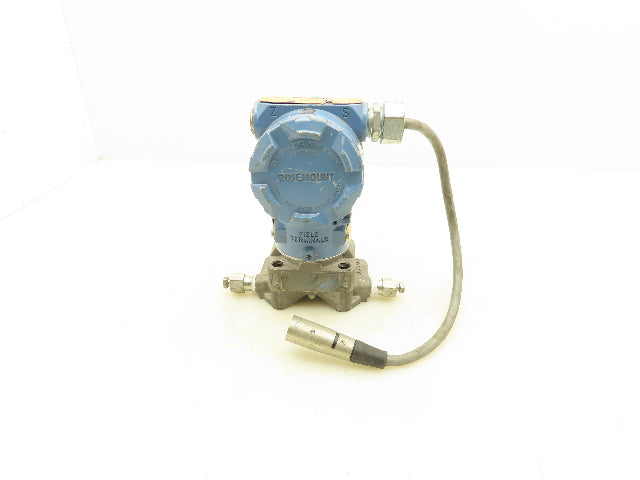 Rosemount 3051PD3A22A1AB4 Pressure Transmitter 0-1000" H20 3626Psi 10.5-55VDC