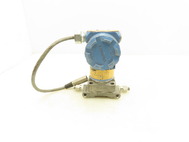 Rosemount 3051PD3A22A1AB4 Pressure Transmitter 0-1000" H20 3626Psi 10.5-55VDC