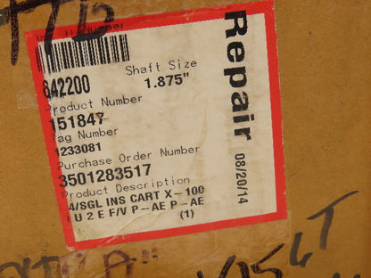 Flow Serve 4560173 Pump Shaft Seal 1.875" Dura Seal Rebuilt