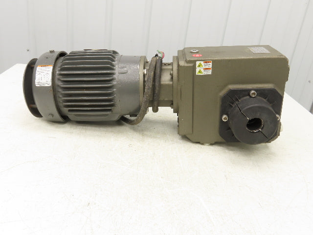 Stober K402WG0350MR160/140BLL Gearbox Speed Reducer Motor 4HP 50.3 RPM 34.8:1