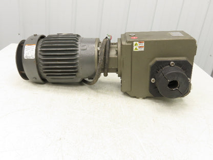 Stober K402WG0350MR160/140BLL Gearbox Speed Reducer Motor 4HP 50.3 RPM 34.8:1