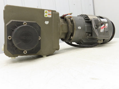 Stober K402WG0350MR160/140BLL Gearbox Speed Reducer Motor 4HP 50.3 RPM 34.8:1