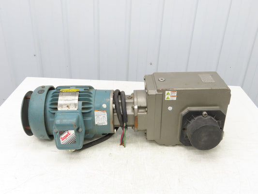 Stober K403WG0490MR160/140BLL Gearbox Speed Reducer Motor 2.9HP 35.8 RPM 48.9:1