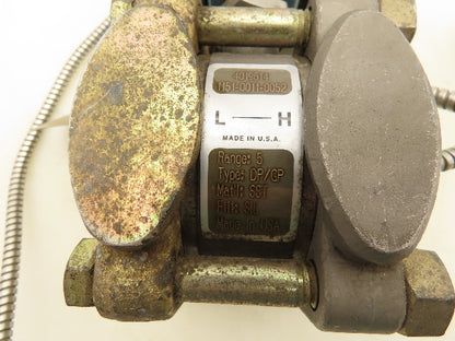 Rosemount 1151 Smart Pressure Transmitter w/Temp Sensor 750"H2O 45VDC 1/2"NPT