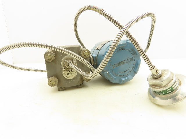 Rosemount 1151 Smart Pressure Transmitter w/Temp Sensor 750"H2O 45VDC 1/2"NPT