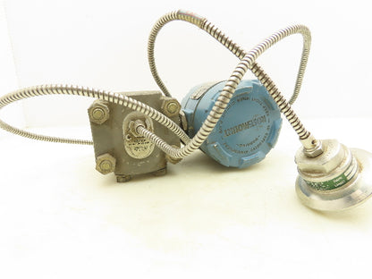 Rosemount 1151 Smart Pressure Transmitter w/Temp Sensor 750"H2O 45VDC 1/2"NPT