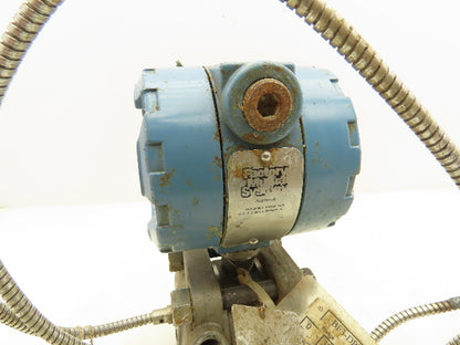 Rosemount 1151 Smart Pressure Transmitter w/Temp Sensor 0-300Psi 45VDC 1/2"NPT