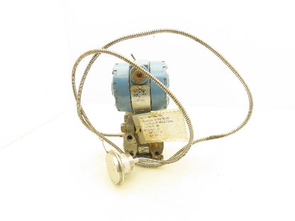 Rosemount 1151 Smart Pressure Transmitter w/Temp Sensor 0-300Psi 45VDC 1/2"NPT
