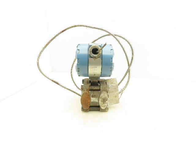 Rosemount 1151 Smart Pressure Transmitter w/Temp Sensor 0-300Psi 45VDC 1/2"NPT