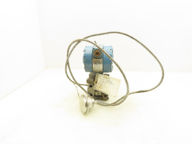 Rosemount 1151 Smart Pressure Transmitter w/Temp Sensor 0-300Psi 45VDC 1/2"NPT