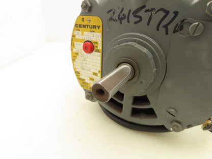 Century Stearns SP Electric Motor 1/4HP 1725 RPM 115V 1PH F48Y H44 Brake