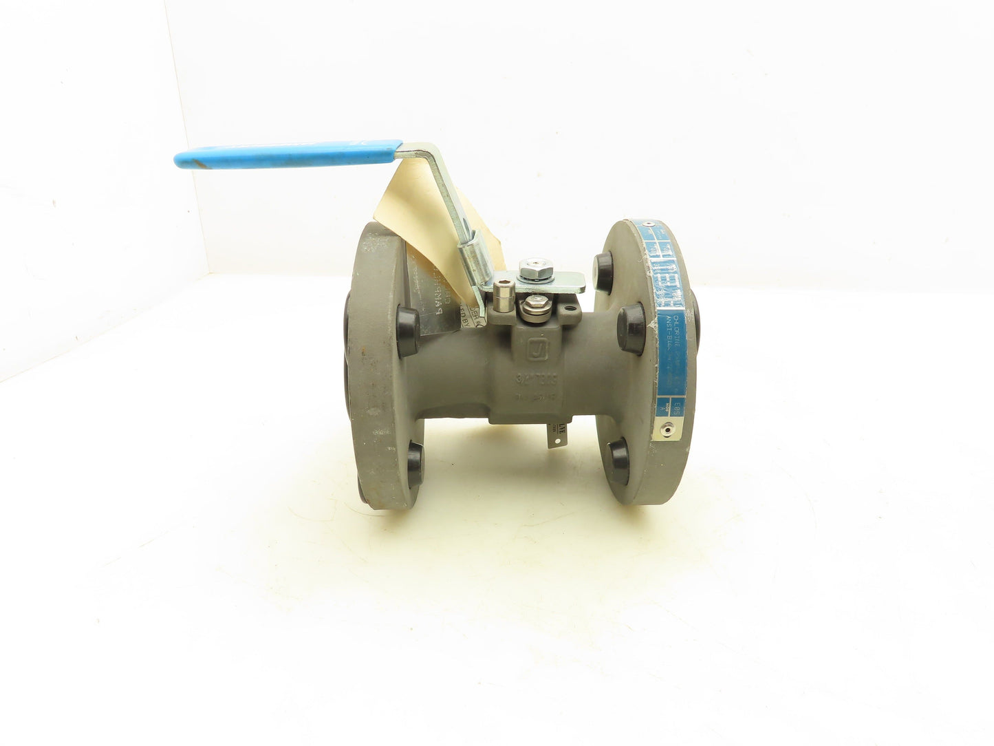 Jamesbury 730S 2-Way Ball Valve 3/4" Flanged 300# 740Psi Chlorine Pamphlet 6