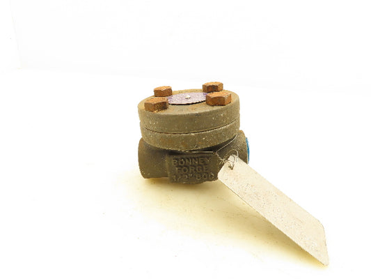 Bonney Force 1078140021 Piston Check Valve 1/2" NPT HI41 Class 800 A105N