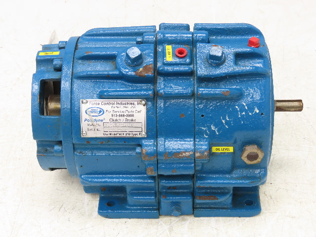 Force Control 02-2B2-H10C Air Powered Posidyne Clutch/Brake 5/8" Shaft 5/8" Bore