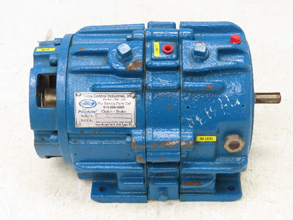 Force Control 02-2B2-H10C Air Powered Posidyne Clutch/Brake 5/8" Shaft 5/8" Bore