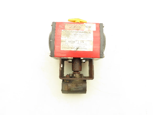 Circor Contromatics PAS-300-3-DLS-M5 Pneumatic Actuator 150Psi 3/4" NPT