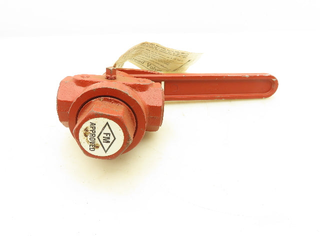Homestead FIG601 Cast Iron Body Plug Valve 200Psi 3/4" Npt.