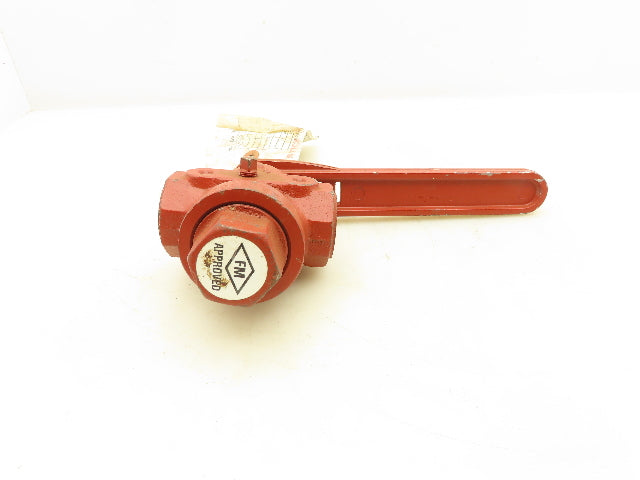 Homestead FIG601 Cast Iron Body Plug Valve 200Psi 3/4" Npt.