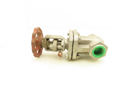 Aloyco CF3M Gate Valve 150 Psi 1"NPT Stainless Steel