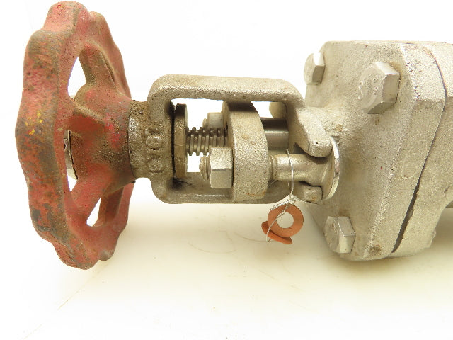 Aloyco CF3M Gate Valve 150 Psi 1"NPT Stainless Steel