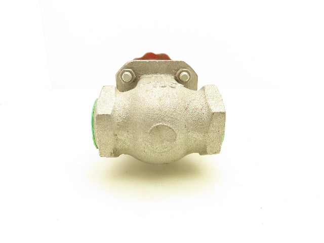 Aloyco CF3M Gate Valve 150 Psi 1"NPT Stainless Steel