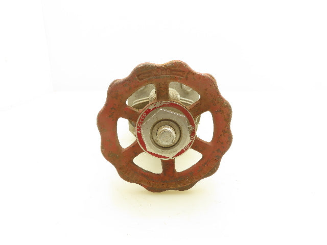 Aloyco CF3M Gate Valve 150 Psi 1"NPT Stainless Steel