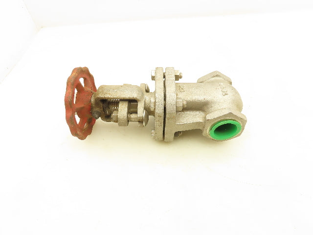 Aloyco CF3M Gate Valve 150 Psi 1"NPT Stainless Steel