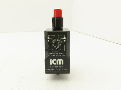 ICM FDR115A2X30A360 Timer Relay Time Delay 10 Amp 8 Pin Round Base