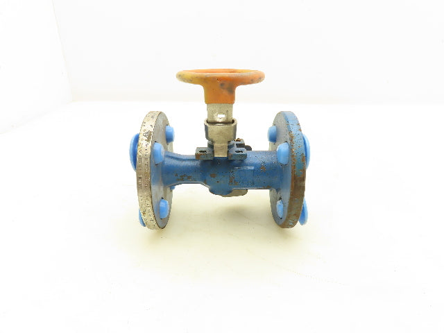 Quadrant F1RCSRRL01F050-Z1 2-Way Manual Steel Flanged Ball Valve 285Psi 1/2" 150