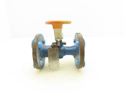 Quadrant F1RCSRRL01F050-Z1 2-Way Manual Steel Flanged Ball Valve 285Psi 1/2" 150