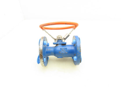 Quadrant F1RCSRRL01F075-Z1 2-Way Ball Valve 3/4"Flanged 150# 285Psi@ 400°F WCB