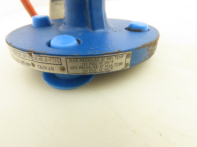 Quadrant F1RCSRRL01F075-Z1 2-Way Ball Valve 3/4"Flanged 150# 285Psi@ 400°F WCB