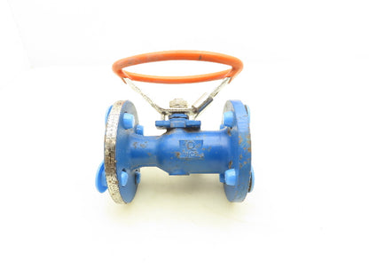 Quadrant F1RCSRRL01F075-Z1 2-Way Ball Valve 3/4"Flanged 150# 285Psi@ 400°F WCB