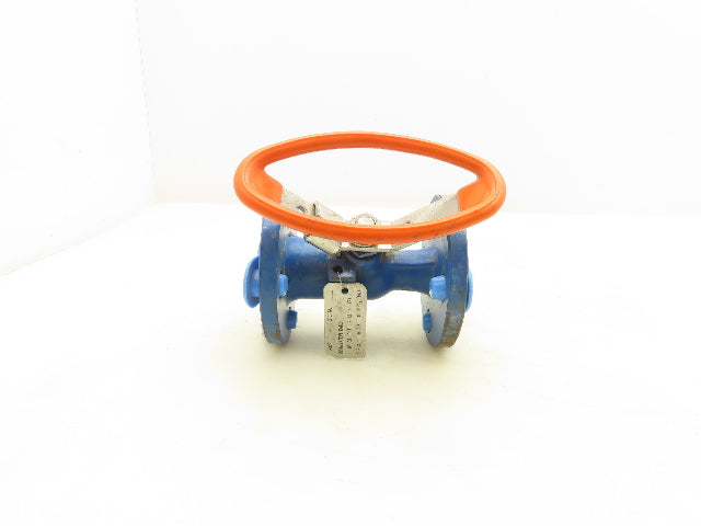 Quadrant F1RCSRRL01F075-Z1 2-Way Ball Valve 3/4"Flanged 150# 285Psi@ 400°F WCB