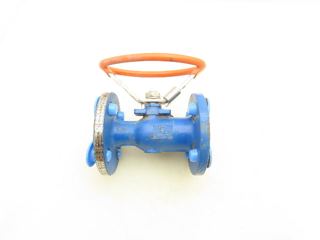 Quadrant F1RCSRRL01F075-Z1 2-Way Ball Valve 3/4"Flanged 150# 285Psi@ 400°F WCB