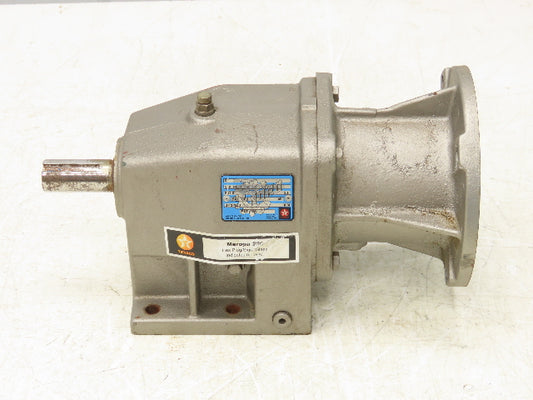 Nord Gear 12-140TC Cast Iron Gearbox 38:1 Reducer 46 RPM 145 IN.LBS. 1" Shaft