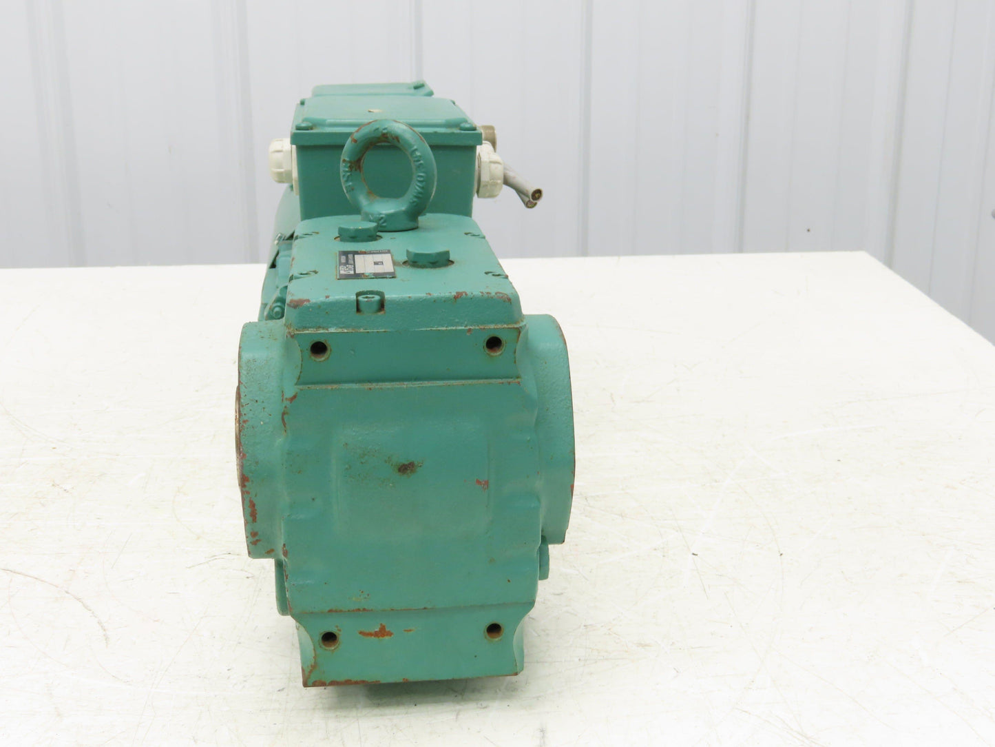 Leroy-Somer LSMVR-80L Gearbox Speed Reducer Motor 38.9:1 36.8 RPM 230/460V .55kW