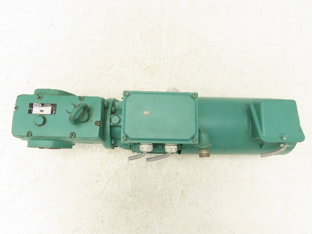Leroy-Somer LSMVR-80L Gearbox Speed Reducer Motor 38.9:1 36.8 RPM 230/460V .55kW