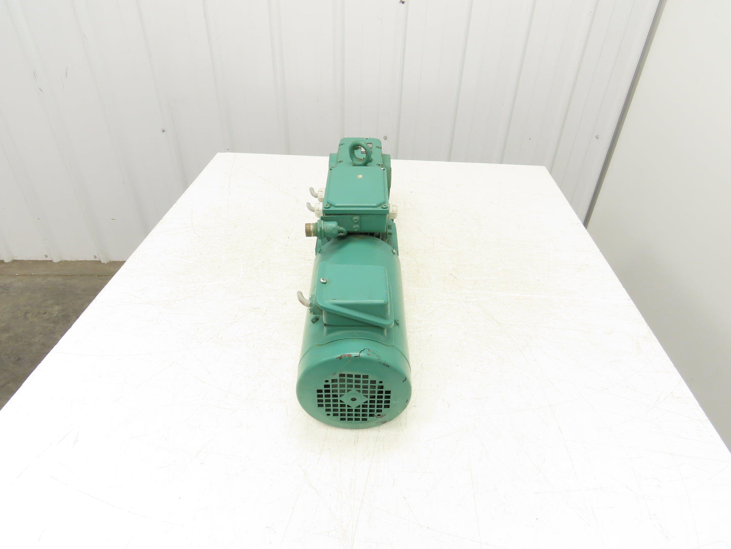 Leroy-Somer LSMVR-80L Gearbox Speed Reducer Motor 38.9:1 36.8 RPM 230/460V .55kW