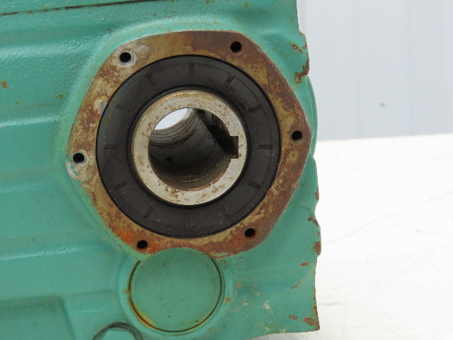 Leroy-Somer LSMVR-80L Gearbox Speed Reducer Motor 38.9:1 36.8 RPM 230/460V .55kW